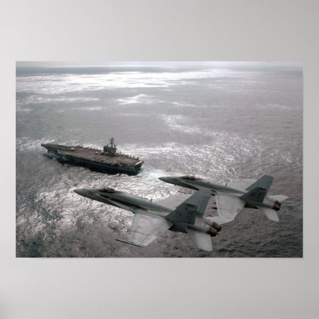 F/A-18C Hornet Poster (Front)