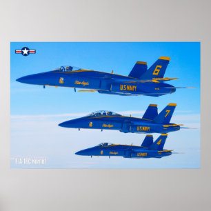 F/A-18C HORNET POSTER