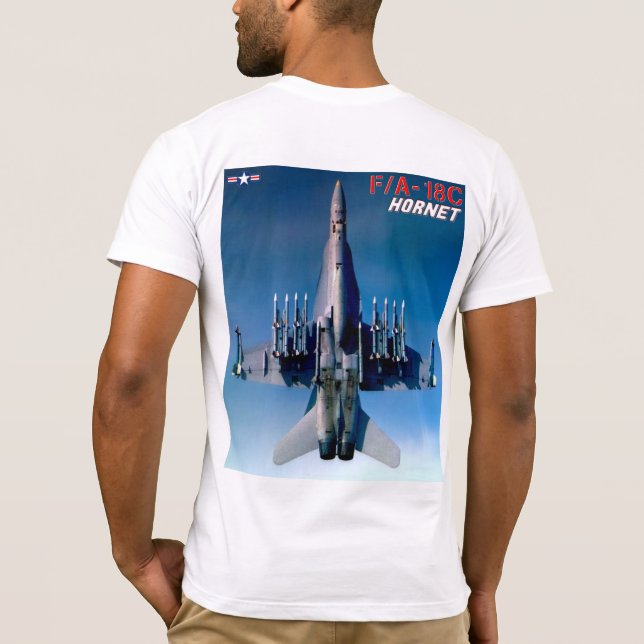 F/A-18C HORNET T-Shirt (Back)
