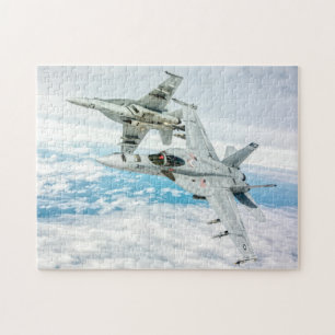 F/A-18E SUPER HORNET (11x14 INCH) Jigsaw Puzzle