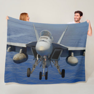 F/A-18E SUPER HORNET FLEECE BLANKET