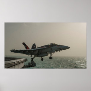 F/A-18E Super Hornet Poster