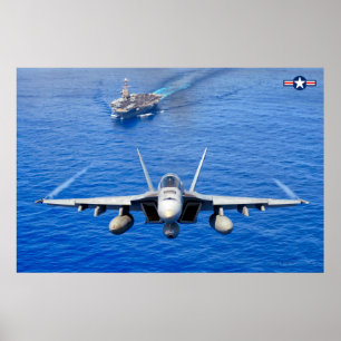 F/A-18E SUPER HORNET POSTER