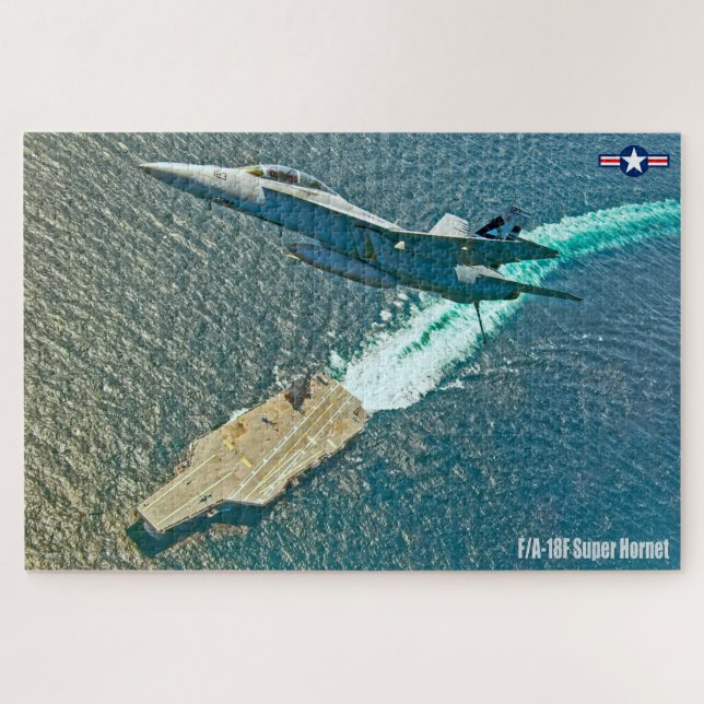 F/A-18F SUPER HORNET (20x30 INCH) Jigsaw Puzzle (Horizontal)