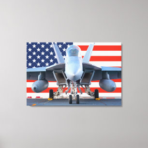 F/A-18F SUPER HORNET 24x36 Canvas Print