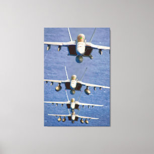 F/A-18F SUPER HORNET 32x48 Canvas Print
