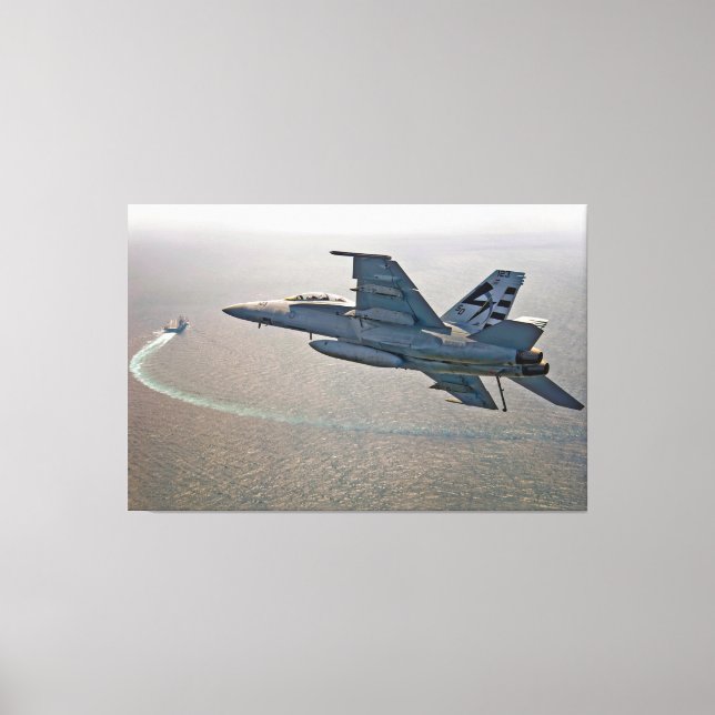 F/A-18F SUPER HORNET 40x60 Canvas Print (Front)