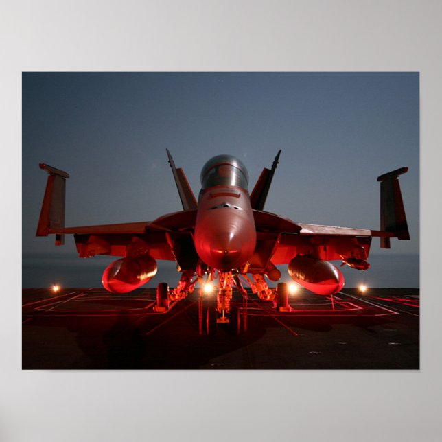 F/A-18F Super Hornet Poster (Front)