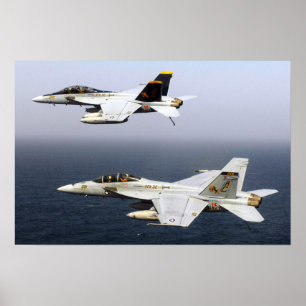 F/A-18F Super Hornet Poster