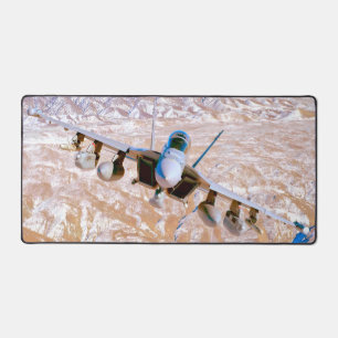 F/A-18G SUPER HORNET GROWLER DESK MAT
