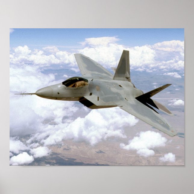 F/A-22 Raptor Poster (Front)