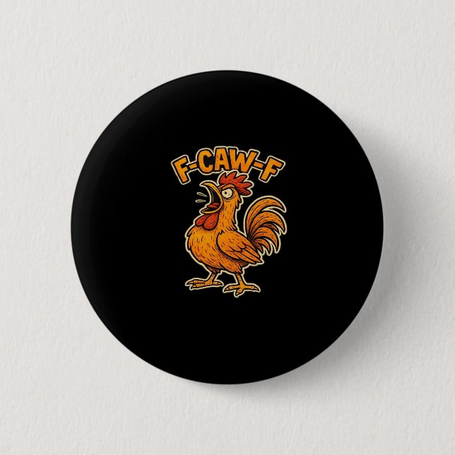 F Awk F Classic Quote 2 Inch Round Button (Front)