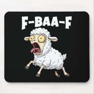 F-baa-f Meme – Funny Screaming Meme Graphic  Mouse Pad