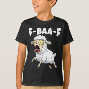 F-baa-f Meme – Funny Screaming Meme Graphic  T-Shirt