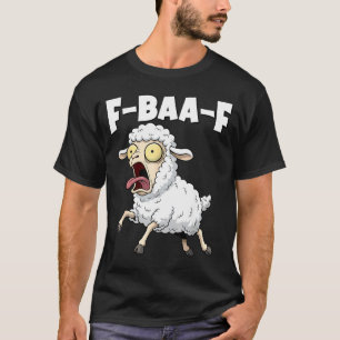 F-baa-f Meme – Funny Screaming Meme Graphic  T-Shirt