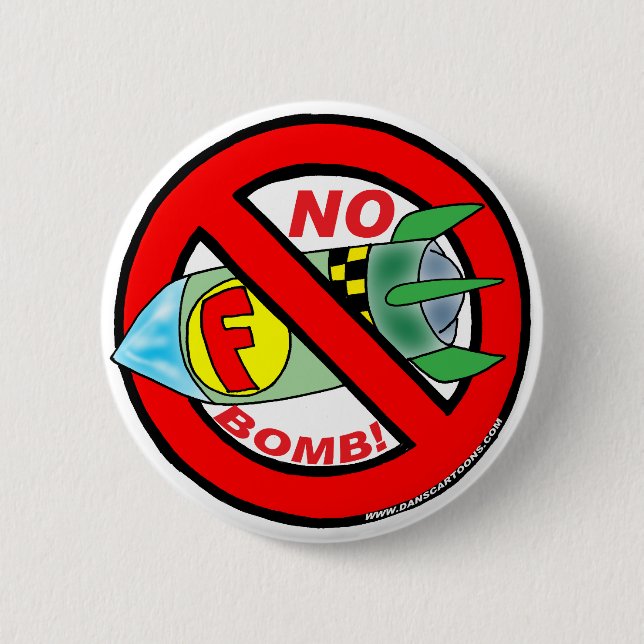 F-BOMB BUTTON (Front)