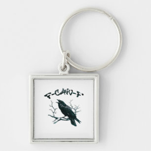 F-Caw-F Aesthetic Design Keychain