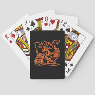 F-Caw-F Attitude Classic Vintage Style Playing Cards