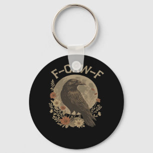 F-Caw-F Basic Design Keychain