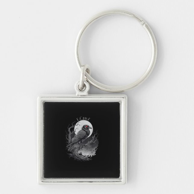 F-Caw-F Bird Creative Art Keychain (Front)
