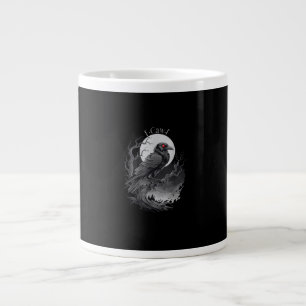 F-Caw-F Bird Creative Art Large Coffee Mug