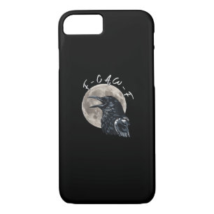 F-Caw-F Bird Crow Minimal Clean Case-Mate iPhone Case