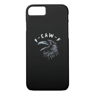 F-Caw-F Bird Crow Vintage Graphic Case-Mate iPhone Case