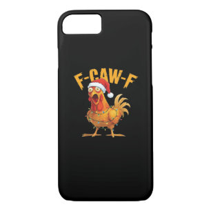 F-Caw-F Chicken Christmas Essential Case-Mate iPhone Case