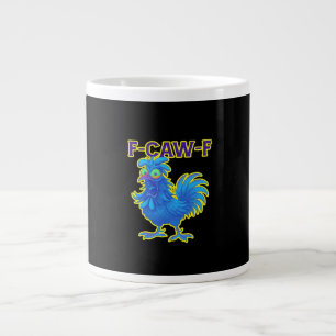 F-Caw-F Chicken Classic Creative Casual Large Coffee Mug