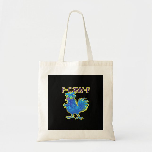 F-Caw-F Chicken Classic Creative Casual Tote Bag (Front)