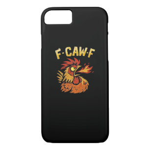 F-Caw-F-Chicken Classic Minimal Clean Case-Mate iPhone Case