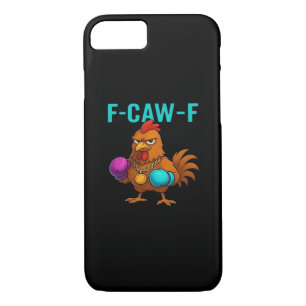 F-Caw-F Chicken Classic Minimal Clean Case-Mate iPhone Case