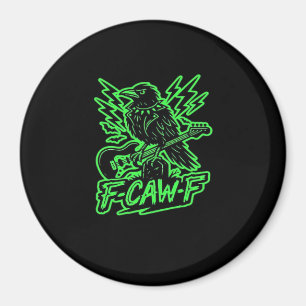 F-Caw-F Chicken Classic Minimal Clean Magnet