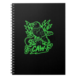 F-Caw-F Chicken Classic Minimal Clean Notebook