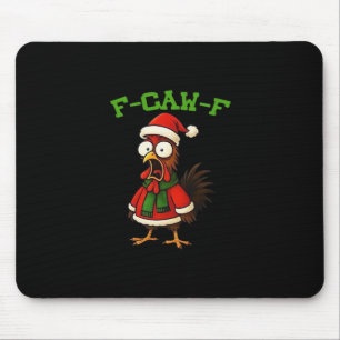 F-Caw-F Chicken Classic Retro Graphic Mouse Pad
