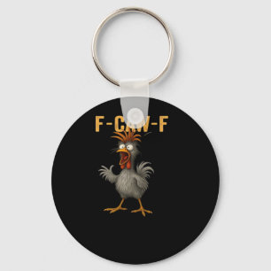 F-Caw-F Chicken Essential Aesthetic Casual Keychain