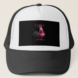 F-Caw-F-Chicken Essential Aesthetic Unique Trucker Hat