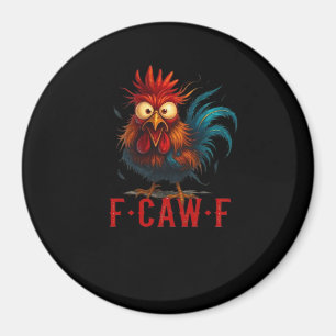 F-Caw-F Chicken Essential Basic Style Magnet