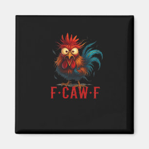 F-Caw-F Chicken Essential Basic Style Magnet