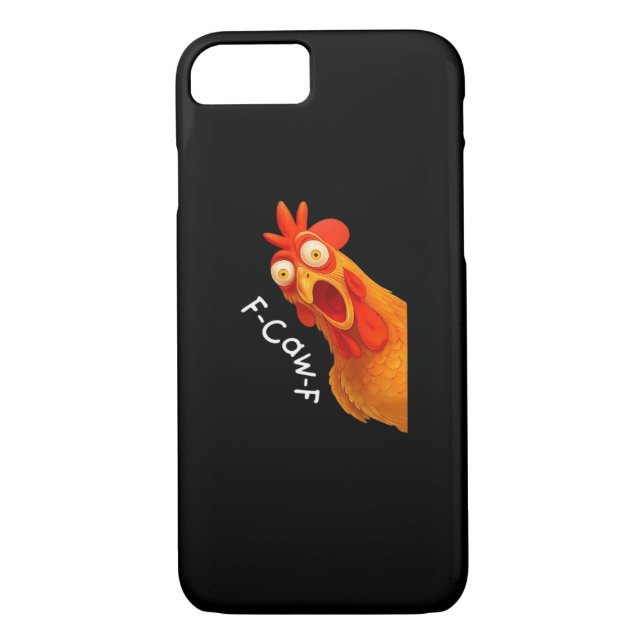 F-Caw-F Chicken Essential Classic Retro Case-Mate iPhone Case (Back)