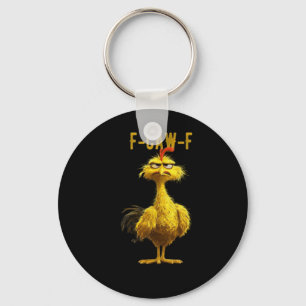 F-Caw-F Chicken Essential Cool Unique Keychain