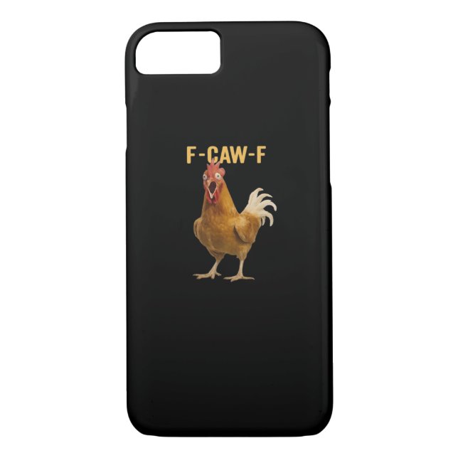 F-Caw-F Chicken Essential Creative Graphic Case-Mate iPhone Case (Back)