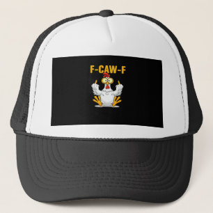 F-Caw-F-Chicken Essential Funny Trendy Trucker Hat