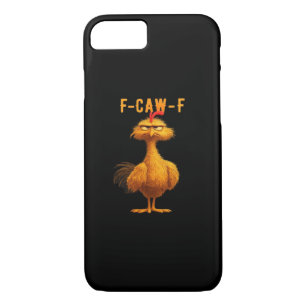 F-Caw-F-Chicken Essential Minimal Clean Case-Mate iPhone Case