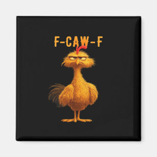F-Caw-F-Chicken Essential Minimal Clean Magnet