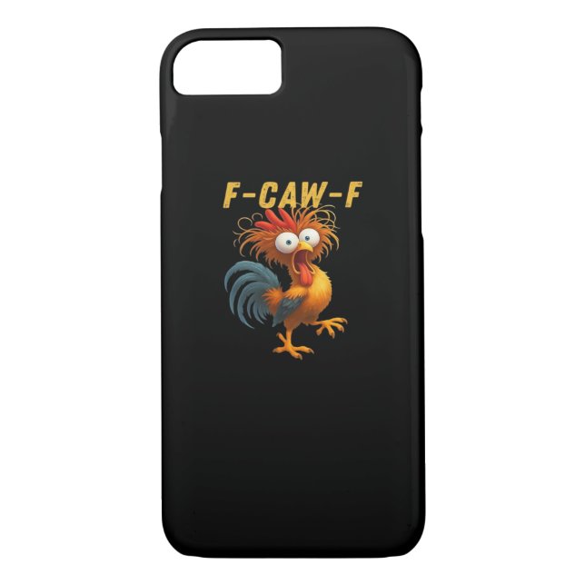 F-Caw-F-Chicken Essential Retro Classic Case-Mate iPhone Case (Back)