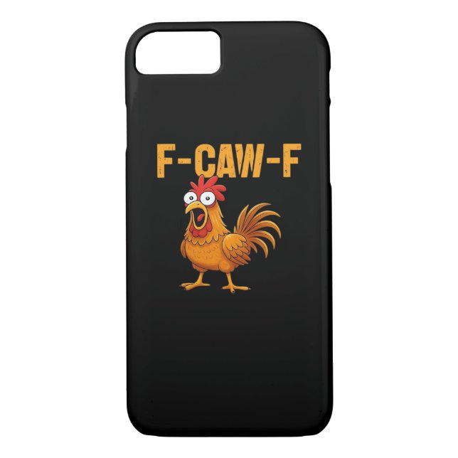 F-Caw-F-Chicken Essential Simple Design Case-Mate iPhone Case (Back)