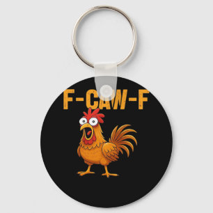 F-Caw-F-Chicken Essential Simple Design Keychain