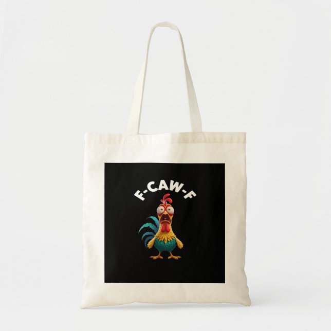 F-Caw-F Chicken F-Caw-F Chicken Classic Cool Uniqu Tote Bag (Front)