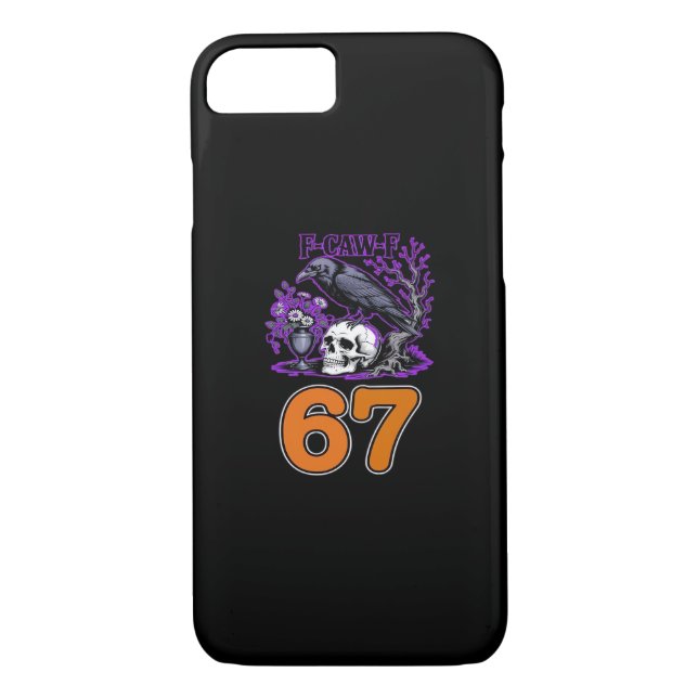 F-Caw-F Chicken Halloween Classic Funny Trendy Case-Mate iPhone Case (Back)